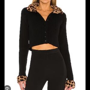 Musier Leopard Cardigan